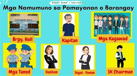Barangay officials habang ginagawa ang trabaho nila cartoon